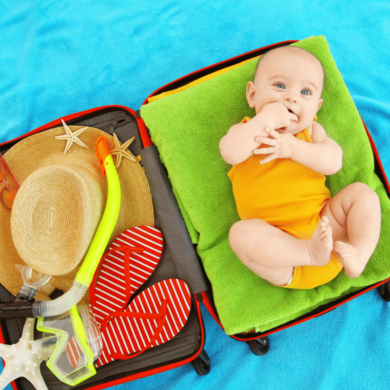 traveling with baby tips