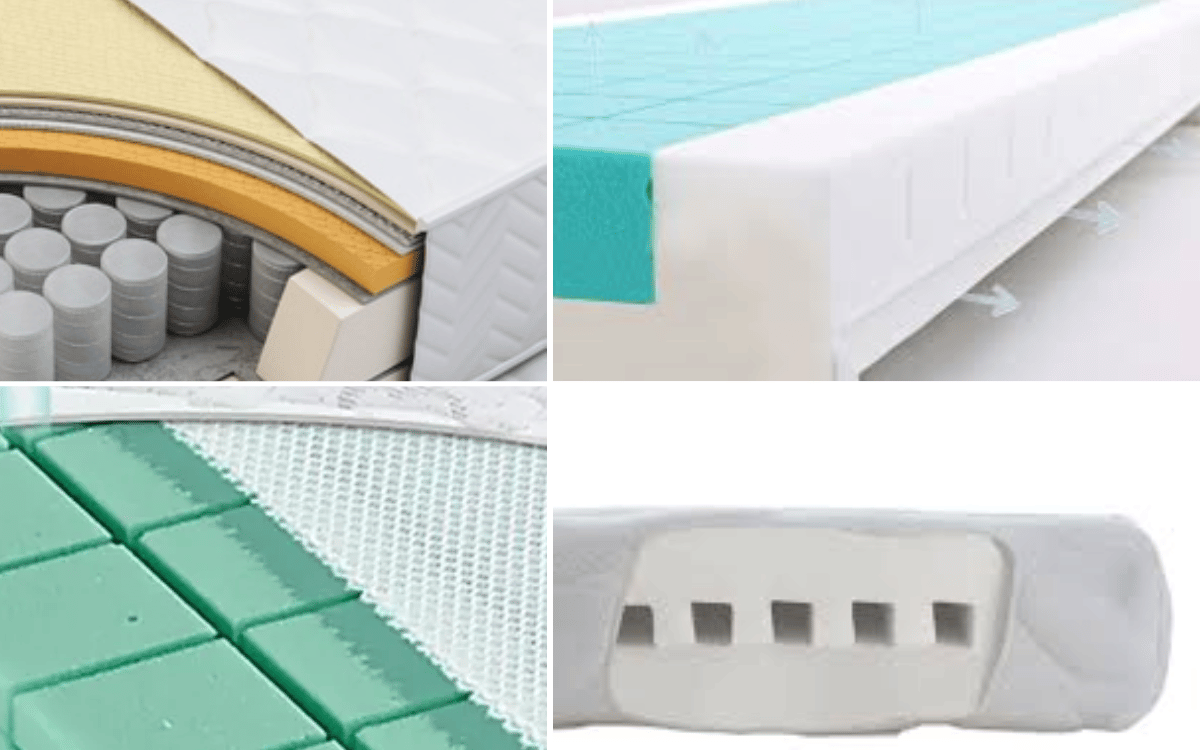 breathable crib mattress with air channels
